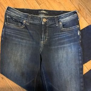 Silver Suki Straight Jeans